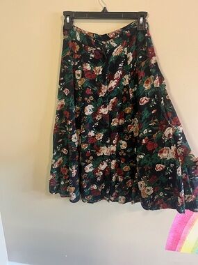 Vtg rayon Skirt